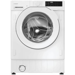 Candy BC4S485M4D8-S LAVASCIUGA INCASSO, Caricamento frontale, 8 kg, 16 programmi, Profondità 52,5 cm, Giri 1400 rpm, Bianco, livello rumorosità centrifuga 72 dB(A), Classe D