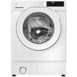 Candy BC448M4D8J-S LAVATRICE INCASSO, Caricamento frontale, 8 kg, 17 programmi, Profondità 48,7 cm, Giri 1400 rpm, Bianco, livello rumorosità centrifuga 72 dB(A), Classe A