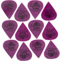 Dunlop Plectrums Tortex Sharp 1,14 12 viola