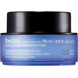 Blif Belif Aqua Bomb Sleeping Mask – maschera viso idratante 74 ml