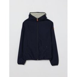 Save The Duck Giacca a vento con cappuccio in poliestere Blue Navy Taglia 14