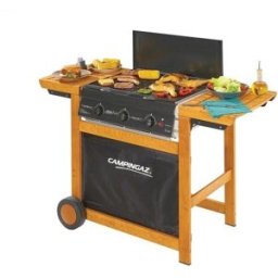 Barbecue Metano E Gpl Campingaz Adelaide 3 Woody Dualgas