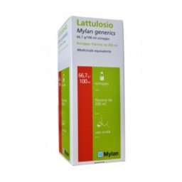 Lattulosio Flacone 200ml 66,7% Mylan