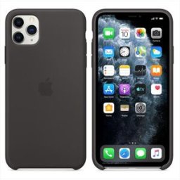 Apple Custodia In Silicone Per iPhone 11 Pro Max-nero