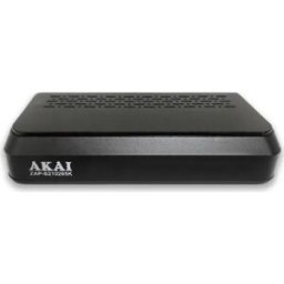 Akai Zap-S210265k Decoder Digitale Satellitare / Terrestre Dvb-T2/s2 Hevc Hdmi Lan Colore Nero - Zaps210 265k