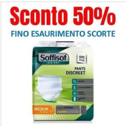 Pants Discreet Airdry Lady - Normal - Misura Media - Cart 48 Pz