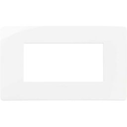 Vimar PLACCA PLANA UP 4M BIANCO TECNOPOLIMERO