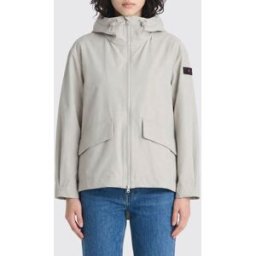 Peuterey Giacca a vento con cappuccio in nylon Beige Taglia 40