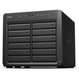 Nas Tower Synology Ds2422+ 12xhdd Nohdd 3.5``/2.5`` Sata 4p 1gbe 4gb Ram Cpu 4c 2.2 Ghz Amd Ryzen V1500b