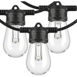 Homcom Catena di luci Globe, Luci a tenda RGBW, IP44 impermeabile per decorazioni interne ed esterne Aosom Italy