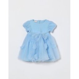 Liujo Abito in tulle con fiori Blue Taglia 12M