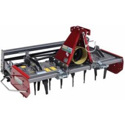 AgriEuro TOP-LINE Erpice rotante RF150 - Larghezza di lavoro 150 cm - 14 lame - Serie leggera con rullo a gabbia