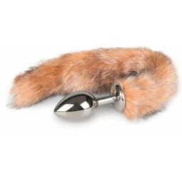EasyToys Fetish Collection plug anale 7cm - Con coda di volpe 35cm 1 St