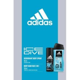 coty Set regalo Adidas Ice Dive (deodorante spray +gel doccia ) 0,4 l