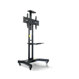 Staffa Pavimento Per Tv 65 50Kg Npf10020 Load 50Kg Con Ruote