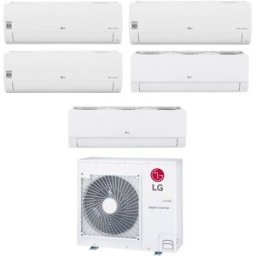 LG Climatizzatore Libero Smart Wifi Penta Split 7000+7000+7000+9000+12000 Btu Inverter In R32 Mu5r40