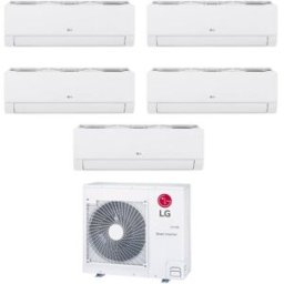LG Climatizzatore Libero Smart Wifi Penta Split 9000+9000+9000+9000+12000 Btu Inverter In R32 Mu5r30