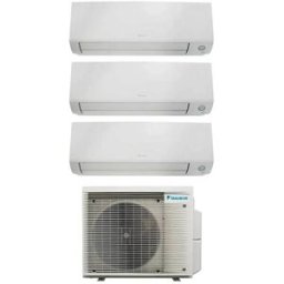 Daikin Condizionatore Trial Split Perfera All Seasons 5000+5000+12000 Btu Wifi Inverter A+++ Gas R32 3mxm40a