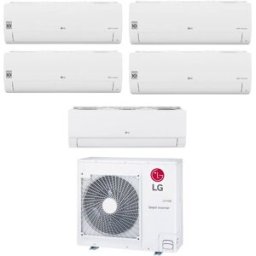 LG Climatizzatore Libero Smart Wifi Penta Split 7000+7000+7000+7000+9000 Btu Inverter In R32 Mu5r30