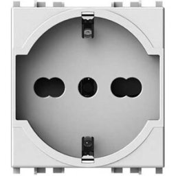 4box PRESA 2P+T 16A UNIVERSALE COMPATIBILE CON VIMAR PLANA 4B.V14.P40