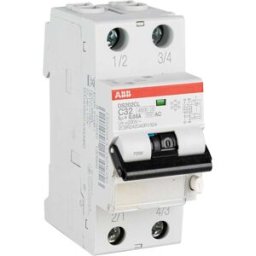 Abb INTERRUTTORE MAGNETOTERMICO DIFFERENZIALE 2P PROTETTI 32A 4,5 kA CURVA C 0,03A