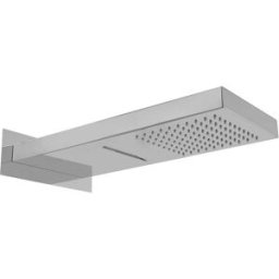 Tecom SOFFIONE DOCCIA VICTORIA CROMO 2 VIE SOFFIONE IN ACCIAIO 505X223 mm GETTO CASCATA