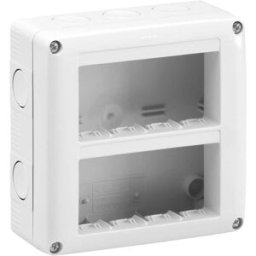 Gewiss CONTENITORE DA PARETE SYSTEM 8 MODULI VERTICALE IP40