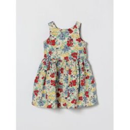 Ralph Lauren Abito in cotone con stampa floreale Blue Taglia 4