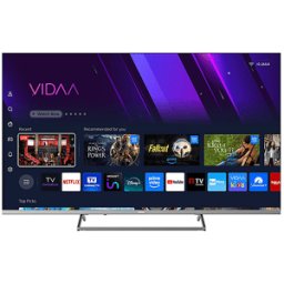 SABA SA55KM10VDA TV LED, SMART TV, 55 ", Processore Quad Core CA55, Black, Classe G