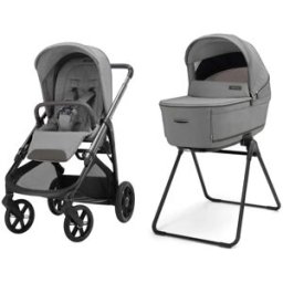 Kit System Duo Passeggino Inglesina Aptica 2026 Crystal Grey