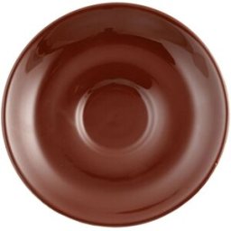 PULSIVA Piattino tazzina caffè Joy 2.0 ; 12.5 cm (Ø); marrone; rotonda; 6 pz. / Pacco