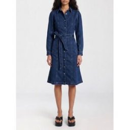 7 For All Mankind Abito chemisier in denim Blue Taglia S