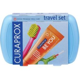 CURADEN AG CURAPROX TRAVEL SET BLUE