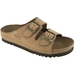 SCHOLL SHOES Scholl's Air Bag Sandali in Nubuck Cuoio Taglia 38