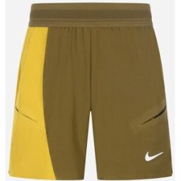 Nike Dri Fit Advantage Slam M - Pantaloncini Tennis - Uomo - Giallo