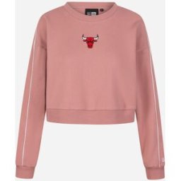 new era Crop Chicago Bulls W - Felpa - Donna - Rosa