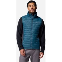 Columbia Powder Pass Hybrid M - Gilet - Uomo - Blu