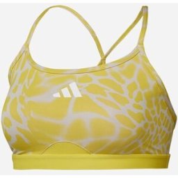 Adidas Printed W - Bra Training - Donna - Giallo