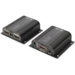 Digitus Estensore Hdmi Full Hd Con Cavo Di Rete 50mt Con Monitor Locale