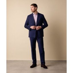 Brooks Brothers Completo Doppiopetto In Lana Vergine Weave - Uomo Abiti Blu 44