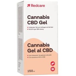 RedCare Cannabis Gel al CBD - risparmia il 30% con codice: REDPROMO30 150 ml