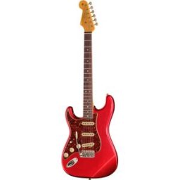 Fender 65 Strat CAR JM Relic LH Candy Apple Red