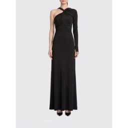 Victoria Victoria Beckham Abito monospalla in jersey Nero Taglia 8