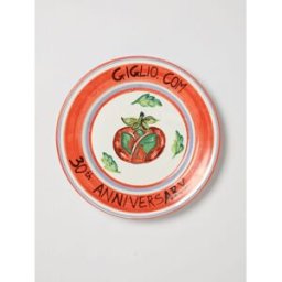 Giglio.com 30th Anniversary Piatto in ceramica GIGLIO. COM 30th Anniversary Rosso Taglia OS