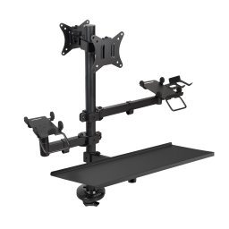 TooQ TQPM0003 Supporti a parete per TV 81,3 cm (32") Scrivania Nero