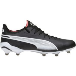 Puma King Ultimate FG/AG Nero Silver Scarpe Da Calcio Uomo EUR 44.5 / UK 10