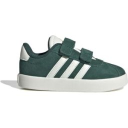 ADIDAS Vl Court 3.0 Td Verde Bianco Sneakers Bambino EUR 21