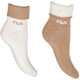 Fila Calza Lifestyle 2 Pack Brown Donna 35/38