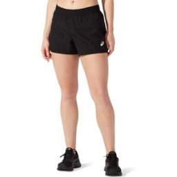 Asics Pantaloncini Running Core 4" Nero Donna M
