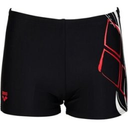 Arena Costume Parigamba Logo Nero Rosso Bambino 6-7 Anni